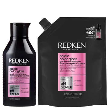 Redken Redken Acidic Color Gloss shampoo refill set - 300ml, Ophalen of Verzenden, Nieuw, Shampoo of Conditioner