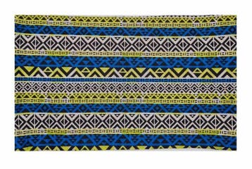 Haarband Multifunctioneel 45x25cm - Ibiza Patroon - Blauw, Nieuw