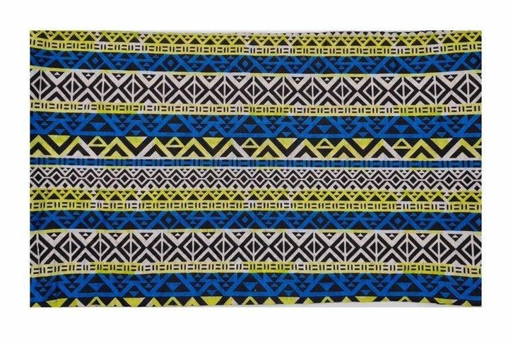 Haarband Multifunctioneel 45x25cm - Ibiza Patroon - Blauw, Sieraden, Tassen en Uiterlijk, Uiterlijk | Haarverzorging