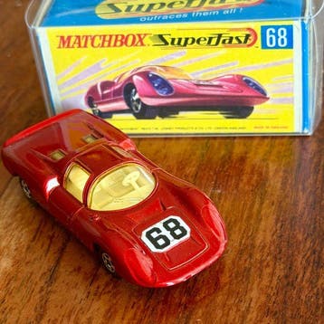 Matchbox 1:64 - Modelauto - Porsche 910, Hobby en Vrije tijd, Nieuw