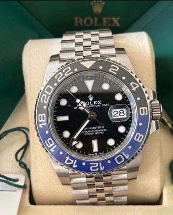 Rolex GMT-Master 126710 BLNR BATGIRL (2025) NEW, Staal, Polshorloge, Nieuw, Rolex