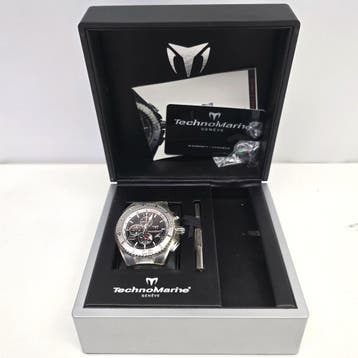 Technomarine Cruise Chrono Black 108017, Sieraden, Tassen en Uiterlijk, Horloges | Heren, Ophalen of Verzenden, Nieuw