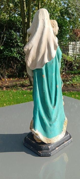 Beeld, Maria met kind - 55 cm - Hars - 2026, Antiek en Kunst