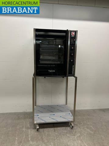 RVS Ubert RT-403 Kippengrill Grill 5 mandjes 400V Horeca, Ophalen of Verzenden, Nieuw in verpakking