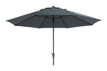 Madison stokparasol timor luxe grey 400 cm., Verzenden, Nieuw, Stokparasol