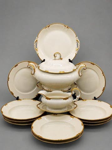 Eetservies - Zeh Scherzer Bavaria Porzellan Service Set – 50