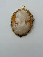 Broche - 18 karaat Geel goud, Sieraden, Tassen en Uiterlijk, Antieke sieraden