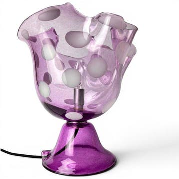 Tafellamp - Muranoglas - Lampada Fazzoletto 1970