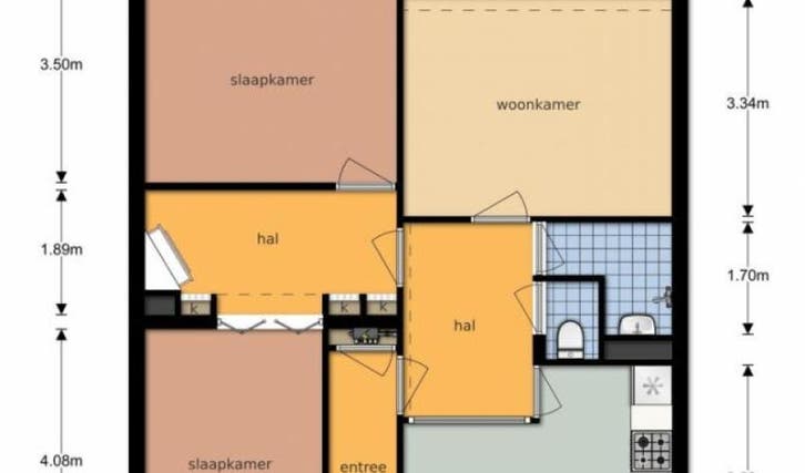 Te Huur 3 Kamer Appartement Marco Pololaan In Utrecht, Huizen en Kamers, Huizen te huur, Direct bij eigenaar, Utrecht-stad, Appartement