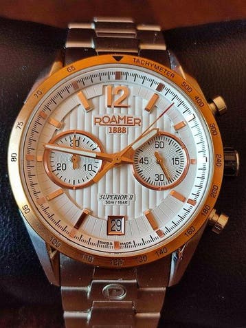 Roamer - Superior II Chronograph - Zonder minimumprijs -, Nieuw