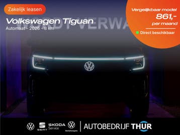 Volkswagen Tiguan | Zakelijk Leasen vanaf 179,- p/mnd, Nieuw, Financial lease, Lease, Tiguan