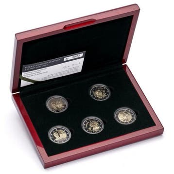 Luxemburg 2-Euro Proof Set 2022-2023, Verzenden