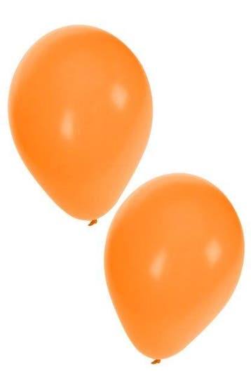 Ballonnen 50x oranje, Ophalen of Verzenden, Nieuw