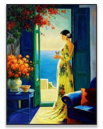 Matteo - Butterfly at the Blue Door