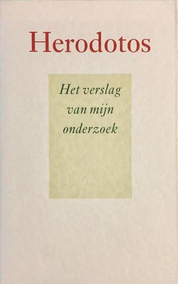 Het verslag van mijn onderzoek 9789061684428 Herodotos, Verzenden, Gelezen, Herodotos