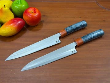 Keukenmes - Gyuto - Met de hand vervaardigde Japanse stalen