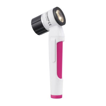 LuxaScope Dermatoscoop LED 2.5 V magenta met schaalverdeling, Diversen, Verpleegmiddelen, Verzenden, Nieuw
