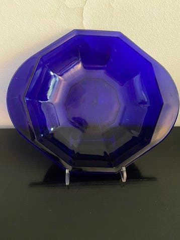 Glasfabriek Leerdam - K.P.C. de Bazel - Schaal - Glas - 28 x