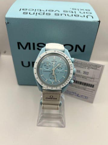 Omega x Swatch - MoonSwatch - Mission to Uranus - Zonder, Nieuw