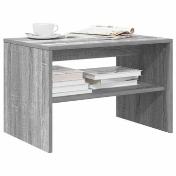 vidaXL Tv-meubel 60x40x40 cm bewerkt hout grijs sonoma, Verzenden, Nieuw, Overige houtsoorten