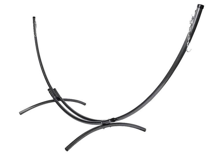Hangmat Standaard Antraciet | 75% Korting, Tuin en Terras, Hangmatten, Met standaard, Binnen, Gebruikt, Eenpersoons, Ophalen of Verzenden