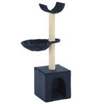 vidaXL Kattenkrabpaal met sisal krabpalen 105 cm blauw, Dieren en Toebehoren, Katten-accessoires, Verzenden, Nieuw