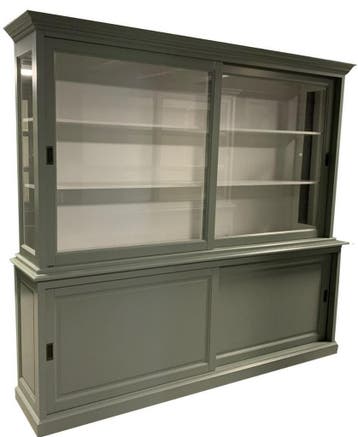 Buffetkast Engels groen Arnhem 240cm, Ophalen of Verzenden, Nieuw