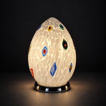 Murano - Tafellamp - Muranoglas - Tafellamp, hoogte 24 cm,