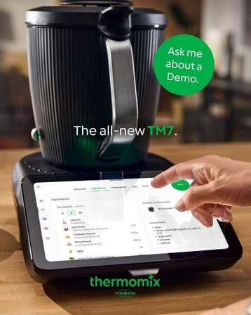 Thermomix TM7 | FREE Delivery | VIP Support | Vorwerk, Nieuw, Ophalen of Verzenden, Vaatwasserbestendig, 3 snelheden of meer