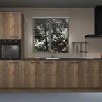 Chocolade eiken keuken Aruba 28042, Huis en Inrichting, Verzenden, Nieuw