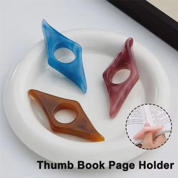 Creatieve Duim Boek Page Holder - Handige Leeshulp voor Boek, Verzenden, Nieuw