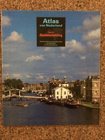 Atlas van Nederland, deel 19 stadsinrichting - H.S. Frencken, Boeken, Verzenden, Zo goed als nieuw, H.S. Frencken