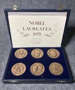 Penning - Nobel Laureates 1975 6pcs Medals set by SPORRONG