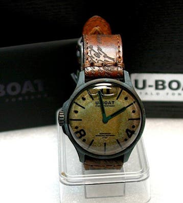 U-Boat - Darkmoon 44 Unico grau/braun - 9600/A - Heren -, Nieuw