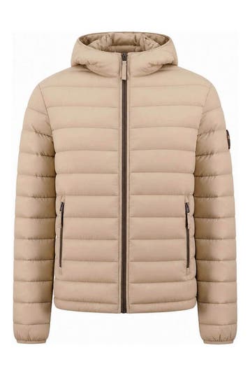 Napapijri Winterjas in maat 3XL Beige, Kleding | Dames, Napapijri, Verzenden, Zo goed als nieuw, Beige