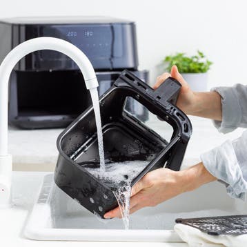 GreenPan - Bistro dubbele airfryer - 4L+4L - 9 programmas -, Ophalen of Verzenden, Zo goed als nieuw, Greenpan