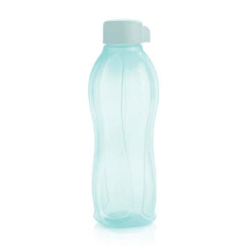 Tupperware Ecofles Drinkfles flesje fles 1 l Mint Lichtblauw, Ophalen of Verzenden, Nieuw