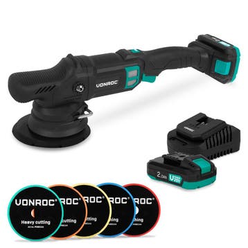 PRO Excentrische Polijstmachine 20V – Ø 150mm | Incl. 2x, Verzenden, Nieuw