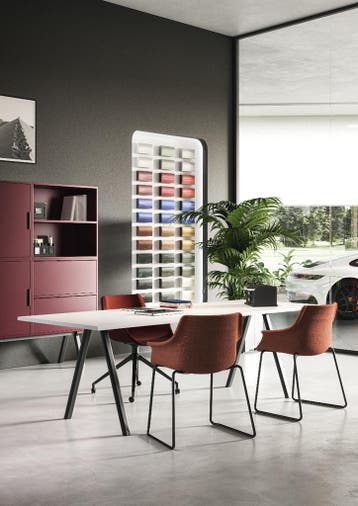 Zanetti Conference vergadertafel, 200x100cm, Overige plaatsen, Ophalen of Verzenden, Nieuw in verpakking, Tafel
