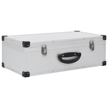 CD-koffer 80 stuks - Aluminium | Retourdeal 57% Korting, Gebruikt, 150 discs of meer, Ophalen of Verzenden, Metaal