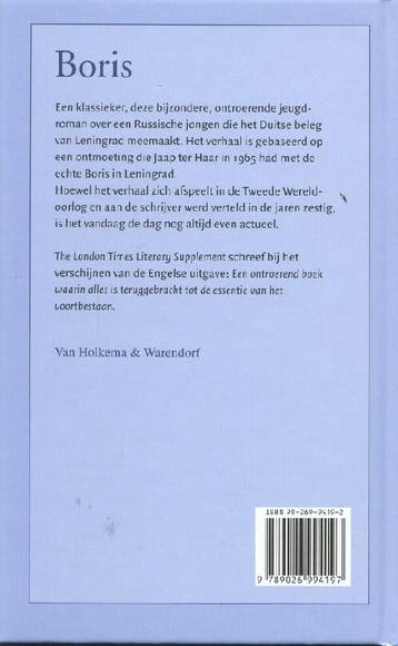 Boris 9789026994197 Jaap Ter Haar, Boeken, Verzenden, Gelezen, Jaap Ter Haar