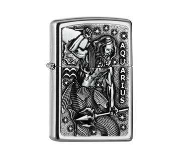 Zippo Zodiac Aquarius, Verzenden, Nieuw, Aansteker