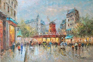 Christof Vevers (1962) - Le Moulin Rouge ~ Paris ~