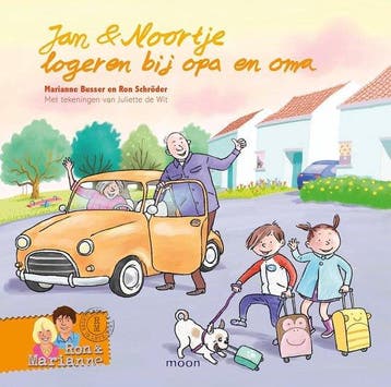 Jan & noortje logeren bij opa en oma - Marianne Busser, Verzenden, Zo goed als nieuw, Marianne Busser