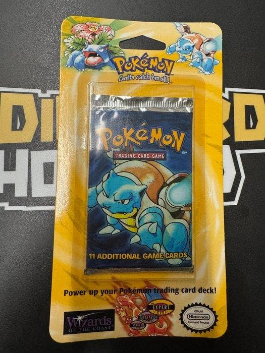 Pokémon - 1 Booster pack - Pokemon Base Set BLISTER Booster, Hobby en Vrije tijd, Verzamelkaartspellen | Pokémon