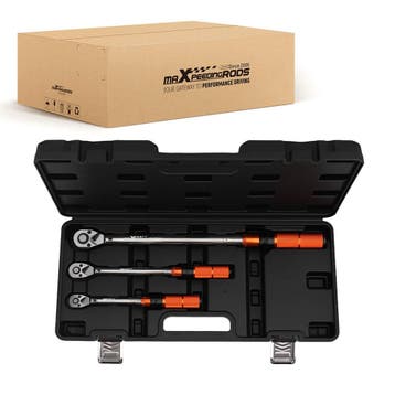 Torque Wrench Set 1/4 3/8 1/2 5-25 10-60 40-220Nm met Case, Verzenden, Nieuw