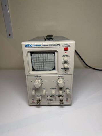 AFX Analoge oscilloscoop met één straal AFX-4247B - Plastic