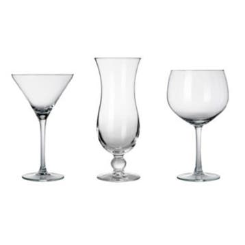 Huur: Krat Cocktailglazen, Ophalen of Verzenden