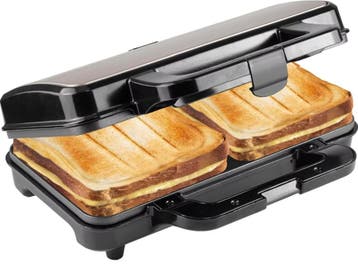 2dekans | Bestron XL Tosti-apparaat ASM92XLSS  - 900W -, Ophalen of Verzenden, Zo goed als nieuw