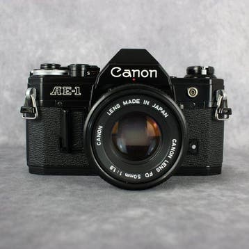 Canon AE-1 + FD 1,8/50mm | Single lens reflex camera (SLR), Nieuw